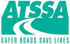 ATSSA Logo in All Teal - Safer Roads Save Lives